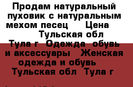 Продам натуральный пуховик с натуральным мехом песец.  › Цена ­ 4 000 - Тульская обл., Тула г. Одежда, обувь и аксессуары » Женская одежда и обувь   . Тульская обл.,Тула г.